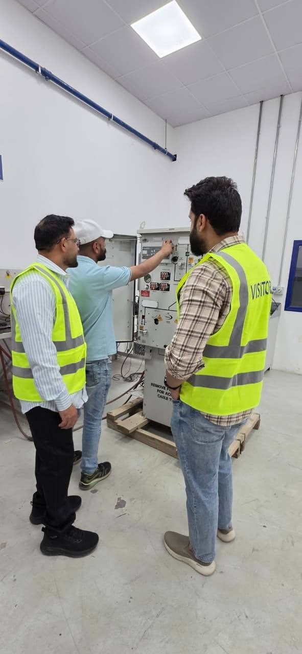 Witness visit at Lucy Electric